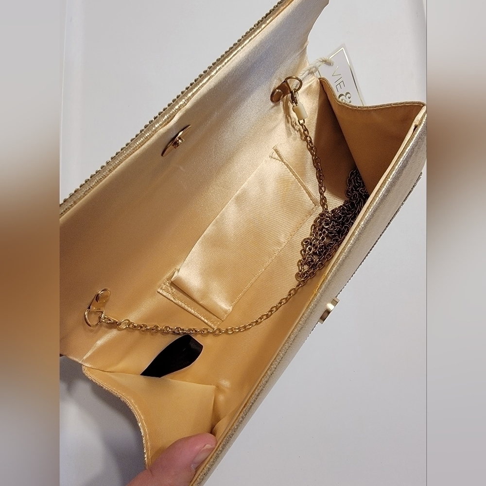 NWT Vie & Rose Crystal Clutch - Picture 9 of 12